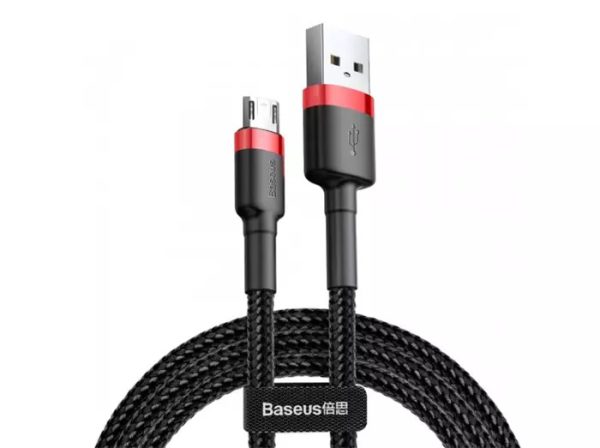 کابل شارژ سریع و انتقال داده میکرو یو اس بی بیسوس Baseus Cafule Micro USB Cable 1m