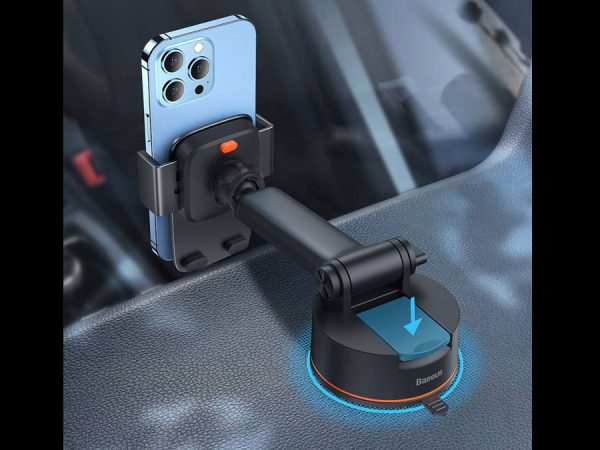 هولدر موبایل داخل خودرو بیسوس Baseus Easy Control Clamp Car Holder SUYK020001