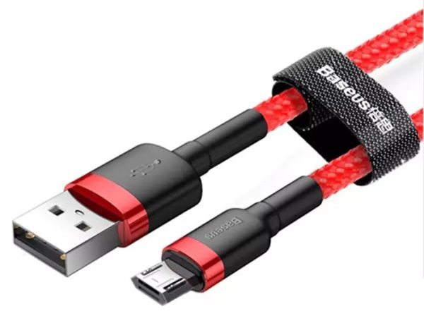 کابل شارژ سریع و انتقال داده میکرو یو اس بی بیسوس Baseus Cafule Micro USB Cable 1m
