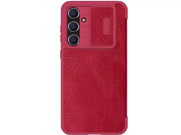 کیف محافظ سامسونگ اس 23 اف ای نیلکین Nillkin Samsung Galaxy S23 FE Qin Pro leather case